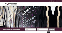 Desktop Screenshot of cevents.es